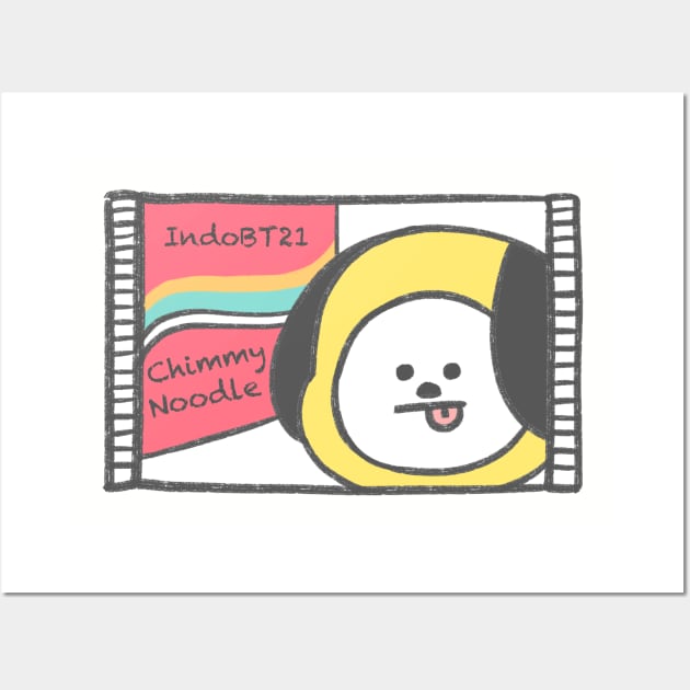 Indomie BT21 Chimmy Wall Art by Oricca